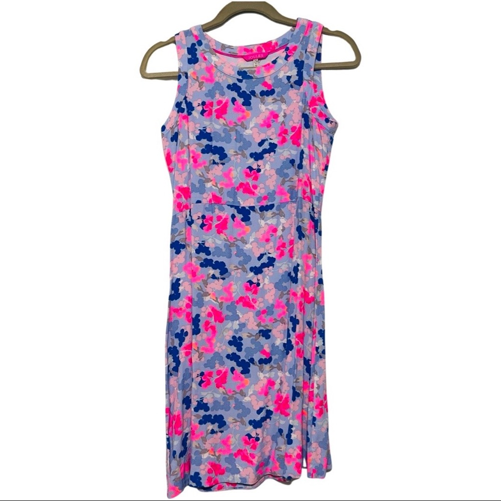 JOULES Floral Print Sleeveless Dress Size 4